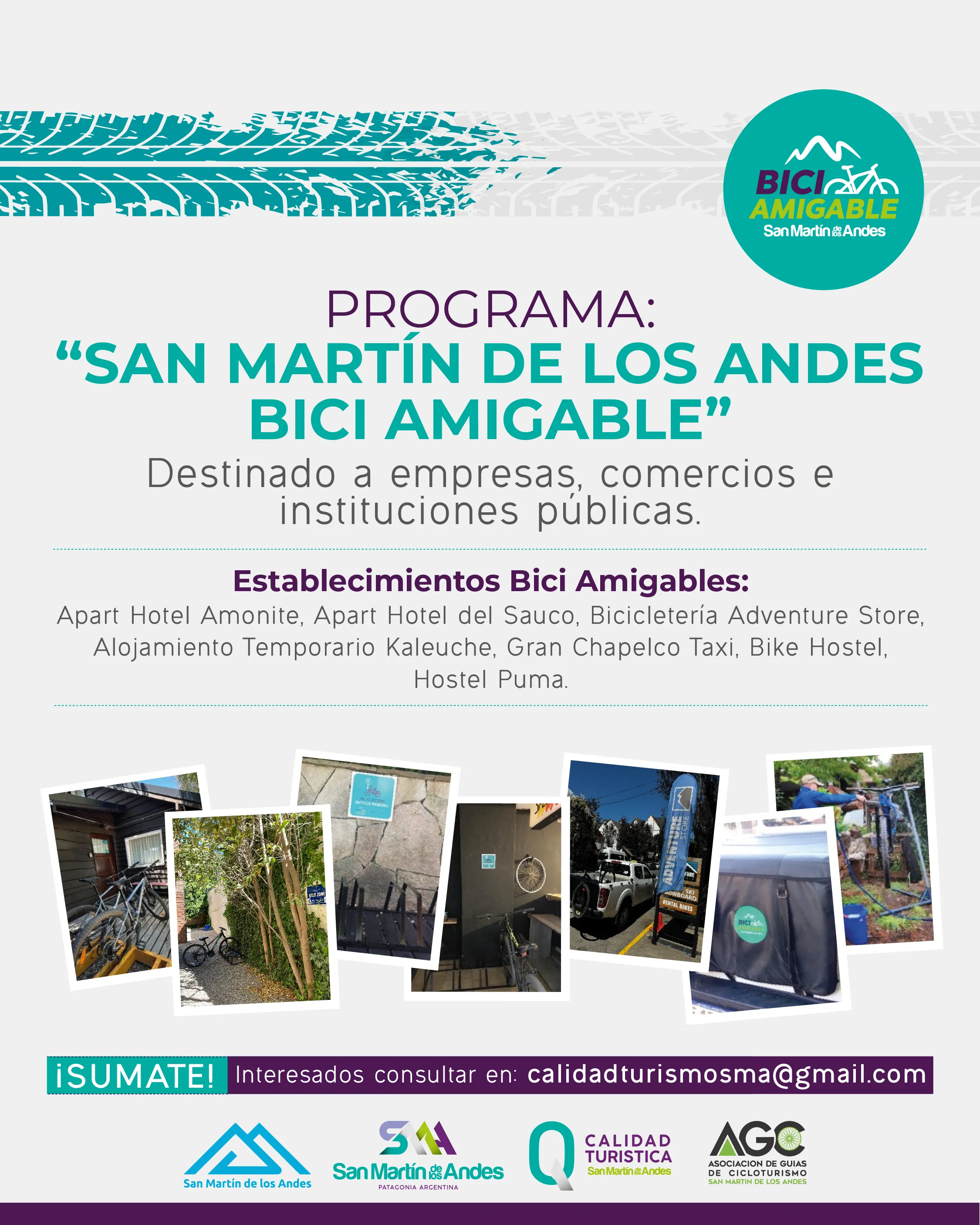 Programa San Martín de los Andes Bici Amigable